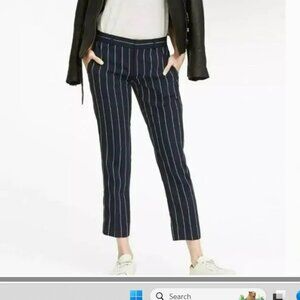 Banana Republic Avery Striped Cropped Pants 6